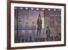 Circus Sideshow, 1887-Georges Seurat-Framed Giclee Print