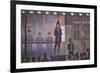 Circus Sideshow, 1887-Georges Seurat-Framed Giclee Print