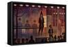 Circus Sideshow, 1888-Georges Seurat-Framed Stretched Canvas