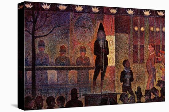 Circus Sideshow, 1888-Georges Seurat-Stretched Canvas