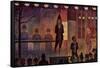 Circus Sideshow, 1888-Georges Seurat-Framed Stretched Canvas