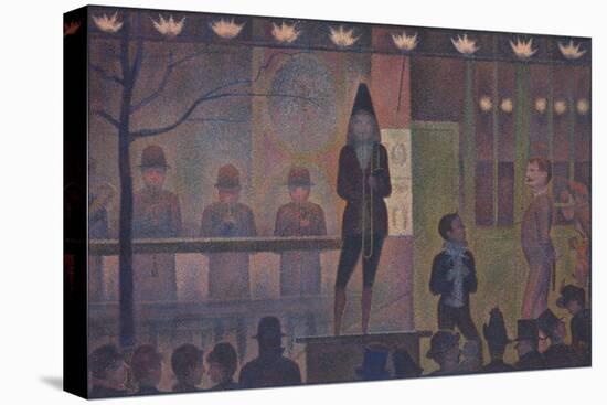 Circus Sideshow (Parade de cirque), 1887-88-Georges Seurat-Stretched Canvas