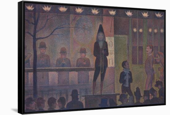 Circus Sideshow (Parade de cirque), 1887-88-Georges Seurat-Framed Stretched Canvas