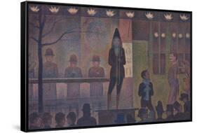 Circus Sideshow (Parade de cirque), 1887-88-Georges Seurat-Framed Stretched Canvas