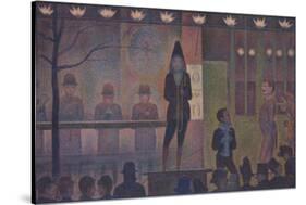 Circus Sideshow (Parade de cirque), 1887-88-Georges Seurat-Stretched Canvas