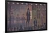 Circus Sideshow (Parade de cirque), 1887-88-Georges Seurat-Framed Giclee Print