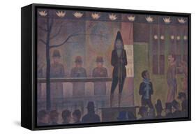 Circus Sideshow (Parade de cirque), 1887-88-Georges Seurat-Framed Stretched Canvas