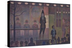 Circus Sideshow (Parade de cirque), 1887-88-Georges Seurat-Stretched Canvas