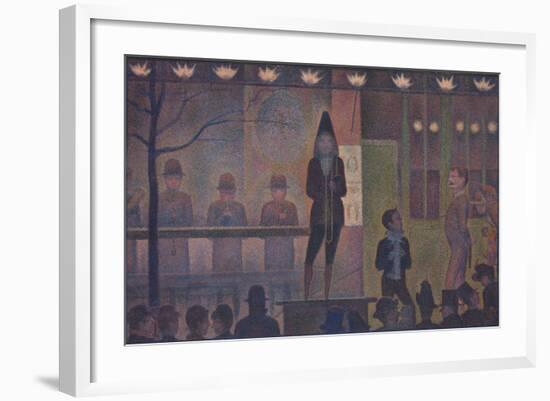 Circus Sideshow (Parade de cirque), 1887-88-Georges Seurat-Framed Giclee Print