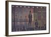 Circus Sideshow (Parade de cirque), 1887-88-Georges Seurat-Framed Giclee Print