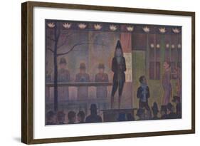 Circus Sideshow (Parade de cirque), 1887-88-Georges Seurat-Framed Giclee Print