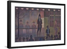 Circus Sideshow (Parade de cirque), 1887-88-Georges Seurat-Framed Giclee Print