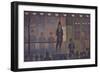 Circus Sideshow (Parade de cirque), 1887-88-Georges Seurat-Framed Giclee Print