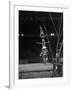 Circus Stacked Up Trio Casually Bicycling around the Board-Ralph Morse-Framed Photographic Print