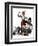 "Circus Strongman", June 3,1916-Norman Rockwell-Framed Giclee Print