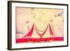 Circus Tent and Sky-soupstock-Framed Photographic Print