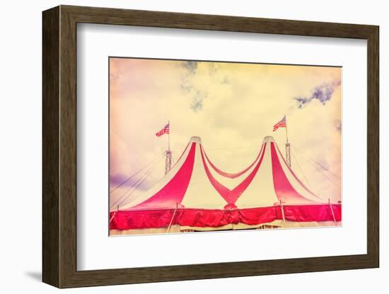 Circus Tent and Sky-soupstock-Framed Photographic Print