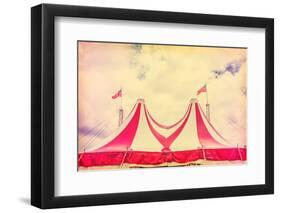 Circus Tent and Sky-soupstock-Framed Photographic Print