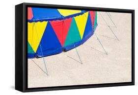 Circus Tent, Side Wall, Detail-Alexander Georgiadis-Framed Stretched Canvas