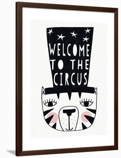 Circus Tiger-Seventy Tree-Framed Giclee Print