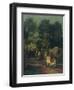 Circus under Trees, 1912-Amandus Faure-Framed Giclee Print