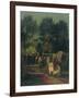 Circus under Trees, 1912-Amandus Faure-Framed Giclee Print