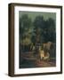 Circus under Trees, 1912-Amandus Faure-Framed Giclee Print