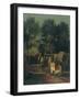 Circus under Trees, 1912-Amandus Faure-Framed Giclee Print