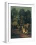 Circus under Trees, 1912-Amandus Faure-Framed Giclee Print