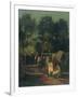 Circus under Trees, 1912-Amandus Faure-Framed Giclee Print