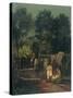 Circus under Trees, 1912-Amandus Faure-Stretched Canvas