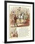 Circus Visit, Bare Back Banner Act-null-Framed Art Print