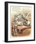 Circus Visit, Trick Horses-null-Framed Art Print