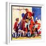 "Circus Work,"June 1, 1933-William Meade Prince-Framed Giclee Print