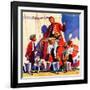 "Circus Work,"June 1, 1933-William Meade Prince-Framed Giclee Print