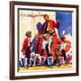 "Circus Work,"June 1, 1933-William Meade Prince-Framed Giclee Print