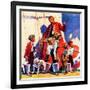 "Circus Work,"June 1, 1933-William Meade Prince-Framed Giclee Print