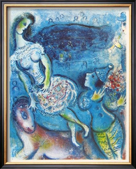 Circus-Marc Chagall-Framed Art Print
