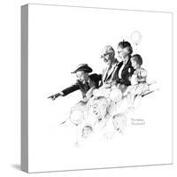 Circus-Norman Rockwell-Stretched Canvas