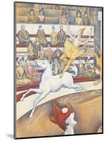 Circus-Georges Seurat-Mounted Art Print