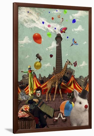 Circus-Elo Marc-Framed Giclee Print