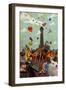 Circus-Elo Marc-Framed Giclee Print