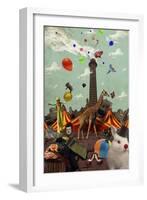 Circus-Elo Marc-Framed Giclee Print