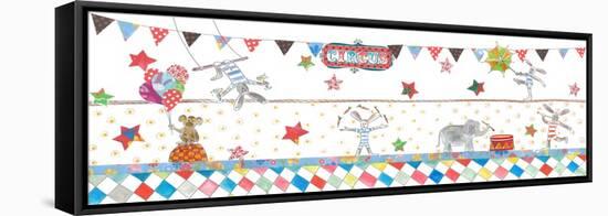 Circus-Effie Zafiropoulou-Framed Stretched Canvas