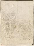 The Guardian Angel (After Pietro Da Corton)-Ciro Ferri-Mounted Giclee Print