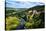 Cirq La Popie Village on the Cliffs Scenic View, France-MartinM303-Stretched Canvas