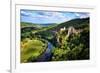 Cirq La Popie Village on the Cliffs Scenic View, France-MartinM303-Framed Photographic Print