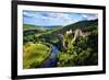 Cirq La Popie Village on the Cliffs Scenic View, France-MartinM303-Framed Photographic Print