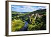 Cirq La Popie Village on the Cliffs Scenic View, France-MartinM303-Framed Photographic Print