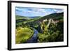 Cirq La Popie Village on the Cliffs Scenic View, France-MartinM303-Framed Photographic Print